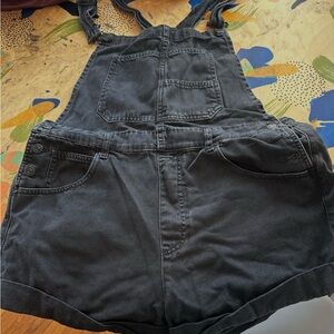We The Free Free People Ziggy Overall Shorts